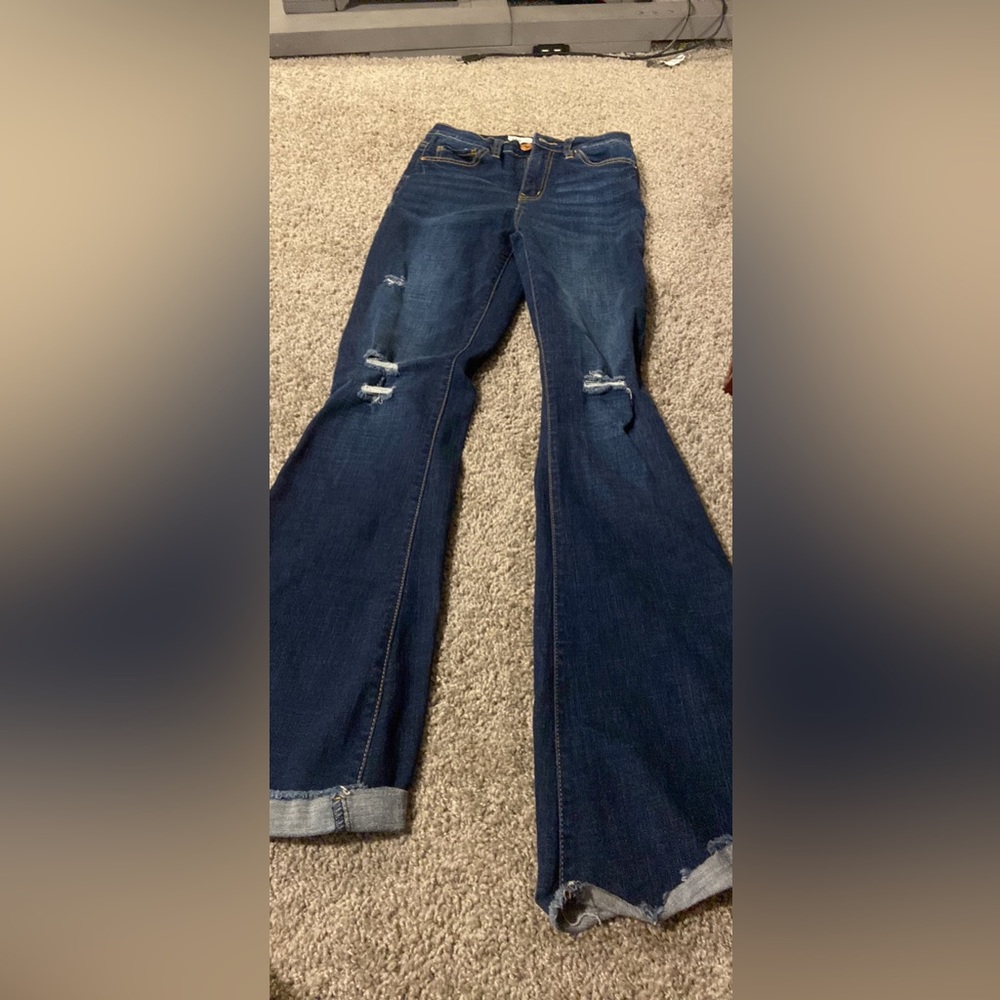 Women’s bell bottom jeans